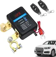 Remote Battery Disconnect – 12V Smart Shut Off switchs, Automatic Powers killl Relay | Wireless Car Battery Disconnect System, Truck Boat RV Battery Saver, Remote Control Cut Off Device