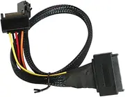 Internal Server NVMe SSD Cable Mini SAS HD SFF-8643 To SAS 8639 12Gb/S With 15-Pin SATA Power (Cable 50cm)