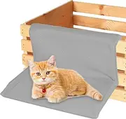 Window Hammock for Cats Inside,Suction Cup Foldable Cat Window Seat for Indoor | with Removable Cover, Pet Supplies for Small Medium and Large Kittens