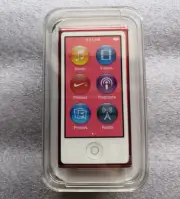 New,Apple iPod Nano 7th Generation 16 GB Red (Unused ) MP3 Player -WARRANTY