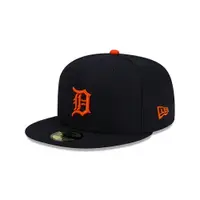 在飛比找PChome24h購物優惠-【NEW ERA】5950 MLB 球員帽 底特律老虎 海軍