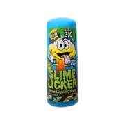 Toxic Wastes Slime Lickers 2.0 - New Version Sour Liquid Candy - Blue Razz (Pack
