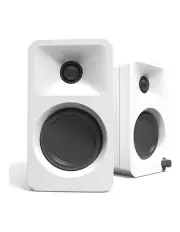 [Kanto] ORA4 140W Powered Reference Speakers with USB-C Input and Bluetooth - White, Pair