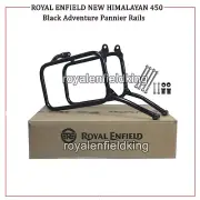 Genuine Royal Enfield New Himalayan 450 "Black Adventure Pannier Rails"