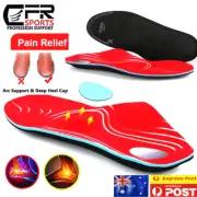 Flat Foot Arch Support Insert Orthotic Insoles Fasciitis High Plantar Feet Pads