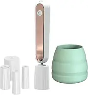 Electric Makeup Brush Cleaner - Battery-based brush washing machine with adjustable speed and quiet motor for effective deep cleaning | Cosmetics Tools