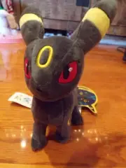 NWT Pokemon Plush Evolution of Eevee UMBREON 8-1/2" Sold only in Japan B746