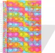 Pop it Fidget Spiral Notebook