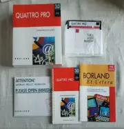 Borland Quattro Pro 3.0 Factory Sealed Software Manuals and Powerpack