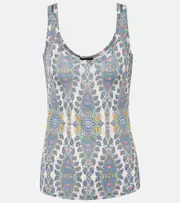 [Etro] Etro Printed top AU 18 white