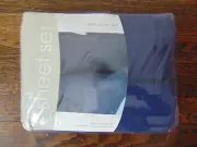 HOME PERCALE BEDDING TWIN SHEET SET 180TC DEEP FIT NEW