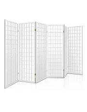 [Artiss] 6 Panel Room Divider Screen 261x179cm in White