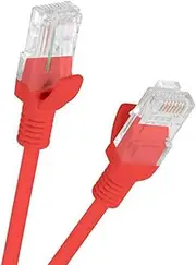Glowster 2.0m Cat.5e AWG24 UTP Network Cable Red - Ideal for Network Connections in The Office and Home