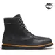 Timberland 男款黑色全粒面皮革Newmarket II 6吋靴|A44CN015