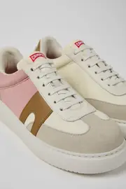 Runner K21 Multicolored Textile and Nubuck Sneakers for Women