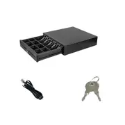 Electronic Cash Drawer Manual Register Tray - 5 Bills 5 Coins