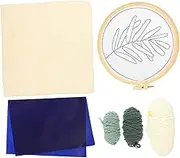 Generic 1Set Embroidery Kit for DIY Cross Stitch Tools Lightweight Needlework Crafts for Boys for Family Projects and Creative Fun