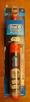 Oral-B Disney Star Wars Storm Trooper Childrens Kids Battery Electric Toothbrush