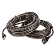 US 50Ft 15M USB 2.0 Extension Repeater Cable Signal Booster M to F