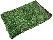 Pet-Friendly Faux Grass Rug Dried Moss Table Runner for Indoor Outdoor Use