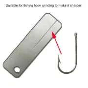 Fishing Hook Sharpener Portable Diamond Whetstone Fish Hook Sharpen To PT .RR