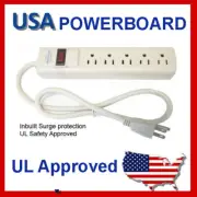 USA Power Board 5 way for use with US Japan step down transformer *UL Approved*