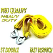 3.5M Tow Towing Pull Rope Strap Heavy Duty Road 5 Tonne 5T Car Van 4x4 Recovery