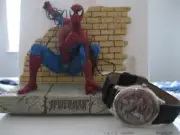Universal Studios Spider-man Statue & Watch # 1615 of 2000 Rare 1999 MIB W/COA