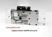 Granzon Full Coverage GPU Water Block For Gigabyte Radeon RX6800 Gaming OC