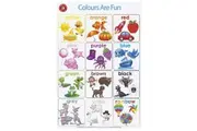 Learning Can Be Fun - Colours Are Fun - Double Sided Wall Chart