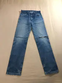 在飛比找Yahoo!奇摩拍賣優惠-美製布料 Wrangler 13MWZ W30 重度使用 自