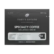 Tobys Estate Specialty Coffee Balance Brew Bags 10 Pack