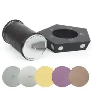 Rolling Knife Sharpener with 2 Diamond Disc and 2 Corundum Disc, Rolling Knif...