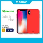 MOMAX 矽膠 2.0 手機殼適用於 IPHONE X /XS / IPHONE XS MAX 防震防塵 - 正品