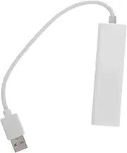 FELTECHELECTR 1pc USB Converter Docking Station Hub USB Computer Adapter Networking Port Network Cards Converter Computer Converter Network Cable Converter USB c Adapter Silver Abs