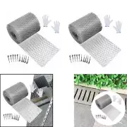 Gutter Protector Screen Roof Leaf Guard Mesh for Garden Balcony Accessories