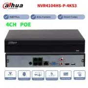 Dahua 4CH 4PoE 4K NVR4104HS-P-4KS3 1SATA NVR Network Video Recorder SMD+