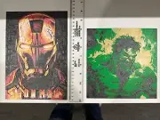 Art Print 3d Hulk & Iron Man 3d Prints