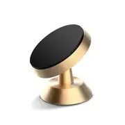 3 Pcs Universal 360???PS Magnetic Car Mount Stand Holder Mobile Phone Bracket Gold