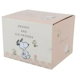 小禮堂 Snoopy 陶瓷馬克杯 220ml (白叉腰走路款)