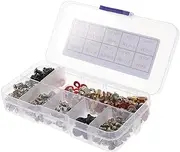 OSALADI Professional Computer Assembly 300pcs Screw Kit for Motherboard Case Power Supply and Hard Drive Washers