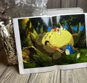 My Neighbor Totoro Anime Jigsaw Puzzle “Napping w/ Totoro” New