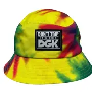 DGK DIRTY GHETTO KIDS DONT TRIP Colorful TIE-DYE BUCKET HAT NWT KAYO