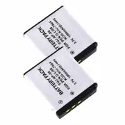 2X NP-50 Battery For Pentax D-Li68 Pentax Q Pentax Q7 Q10 Pentax Q-S1 Optio V10