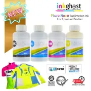Fluroescent Dye Sublimation Neon Ink alternative for Epson Printer heat transfer