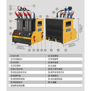 AUTOOL CT160 三年保固嘴測試清洗機 可加熱清洗液 噴油嘴測試儀 噴油嘴超音波清洗 噴油嘴測試 機車噴油嘴測試