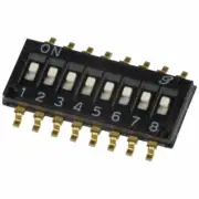 Pack of 5 97C08SRT Switch slide dip SPST 25MA 24V (DS1D2)...................