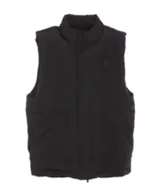 High collar sleeveless vest S,M,XXL Black