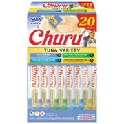 Inaba Churu Puree Tuna Variety Box Cat Treats 20pk