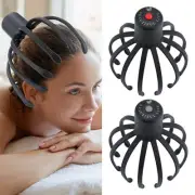 Electric Octopus Claw Head Massager Head Scratcher 360 Degree Relax Headache